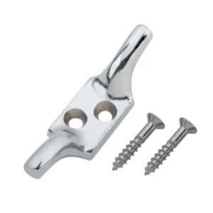 Image of BQ Chrome Plated Zinc Cleat Hook