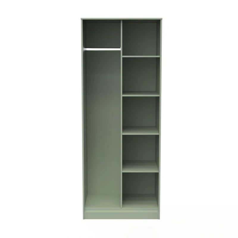 Image of Fuji Open Wardrobe In Reed Green (Ready Assembled)