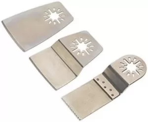 Image of Sealey SMTA1 Multi-Tool Blade Set 3pc