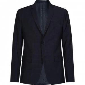 Image of Calvin Klein Window Check Blazer - Calvin Navy