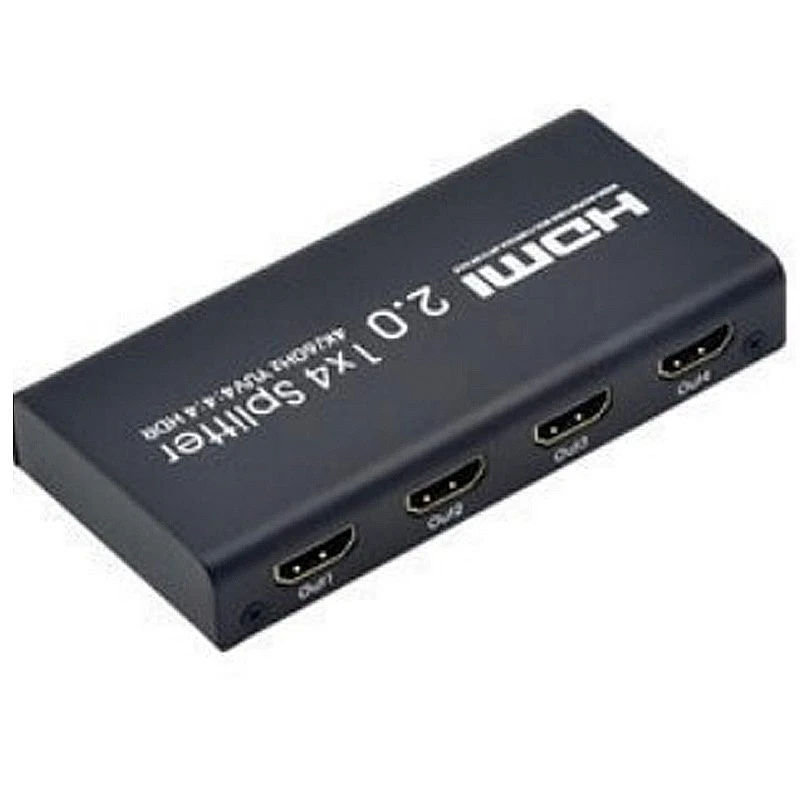 Image of FDL 4 WAY Ultra HD HDMI 2.0 SPLITTER - 4K @ 60Hz & 3D