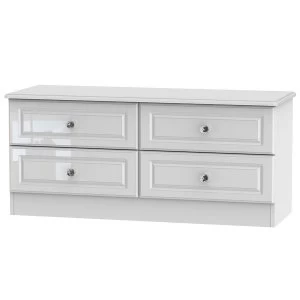 Image of Robert Dyas Berryfield Ready Assembled 4-Drawer Midi Chest