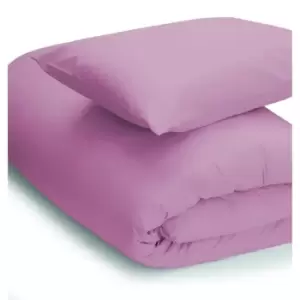Image of Easy Care Minimum Iron Duvet Cover Single Blush