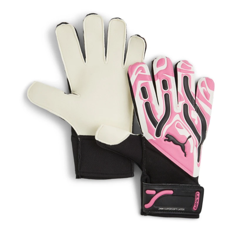 Image of Puma Ultra Play Juniors Goalkeeper Glove - Pink Pink 9