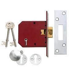 Image of Union 2401 5 Lever Clawbolt Sliding Door Lock