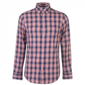 Image of Gant Gant Long Sleeve Oxford Shirt Mens - Red 658