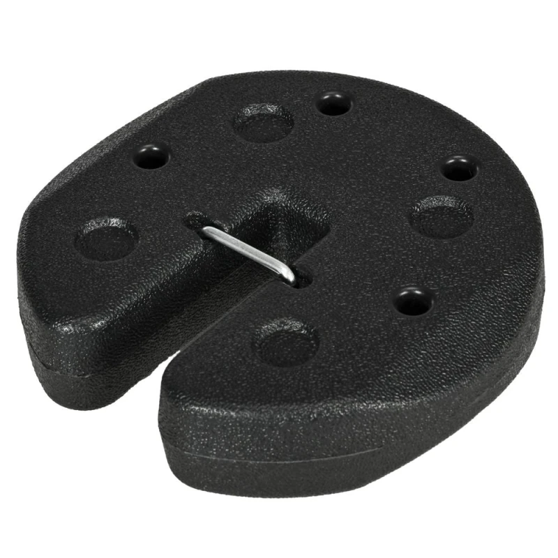 Image of Outsunny 4x 12kg Gazebo Weights for Canopies Marquees Tents, Black 84C-514V00BK