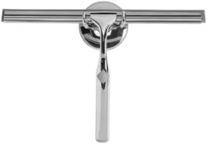 Image of Croydex Shower Squeegee and Holder - Chrome.