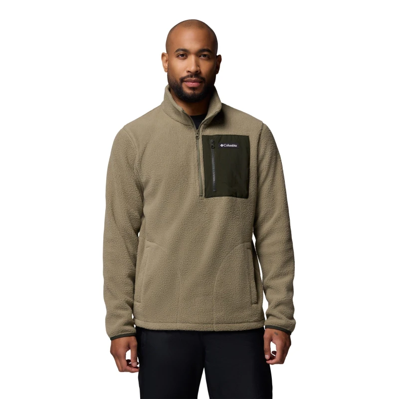 Image of Columbia Jasper Ridge Fleece Mens Green male Small