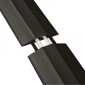 Image of D-Line Floor Cable Cover 83mm Wide Standard Black 9m FC83B2C9M