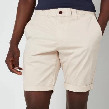 Image of Tommy Jeans Mens Scanton Lightweight Shorts - Smooth Stone - 34
