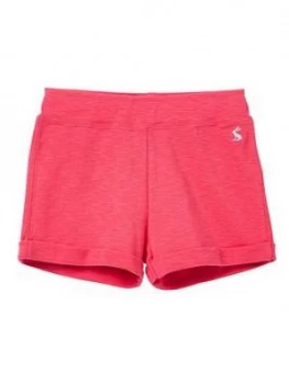 Image of Joules Girls Kittiwake Jersey Shorts - Pink