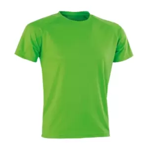 Image of Spiro Mens Aircool T-Shirt (XS) (Lime Punch)