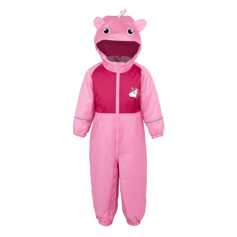Image of Baby waterproof suit Regatta Mudplay III Rose Unisex 1/2 ans