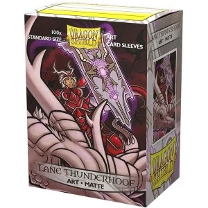 Image of Dragon Shield - Lane Thunderhoof: Portrait Classic Art Sleeves - 100 Sleeves
