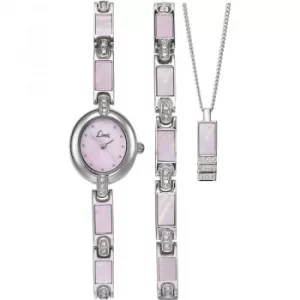 Image of Ladies Limit Silver Coloured Gift Set