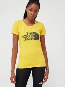 Image of The North Face Short Sleeve Easy T-Shirt - Yellow