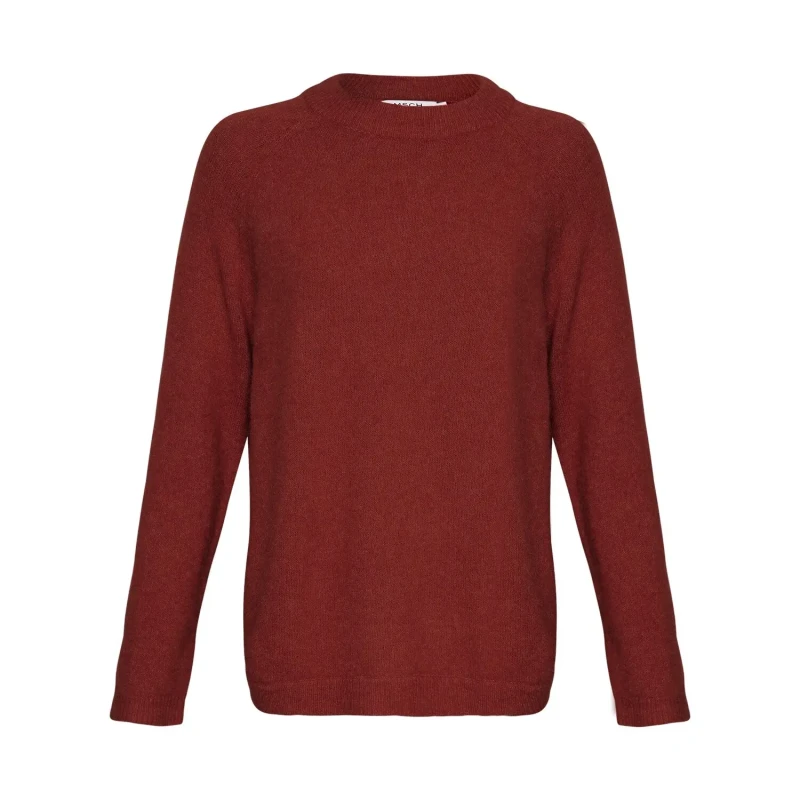 Image of moss copenhagen Woman sweater Moss Copenhagen Lessine Rouge Female XS/S