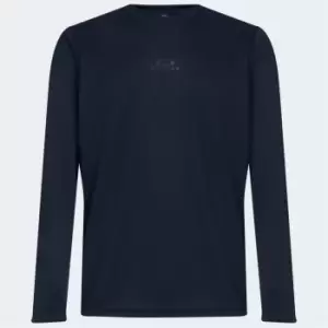 Image of Oakley Fond Long Sleeve T Shirt Mens - Black