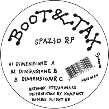 Image of Spazio by Boot & Tax Vinyl Album