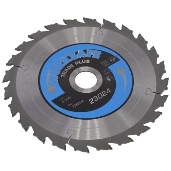 Image of Worksafe TPS23024 Trade Plus Circular Saw Blade Ø230 x 30mm - 24tpu