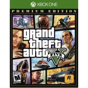 Image of Grand Theft Auto GTA 5 Premium Online Edition Xbox One Game