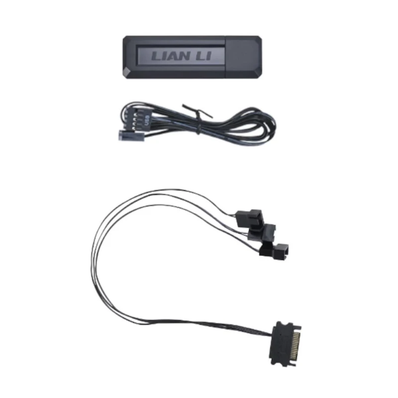 Image of Lian Li UNI FAN SL WIRELESS Controller with PWM SATA Cable - Black - G89.RF-T-B.01