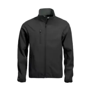 Image of Clique Mens Basic Soft Shell Jacket (L) (Black)