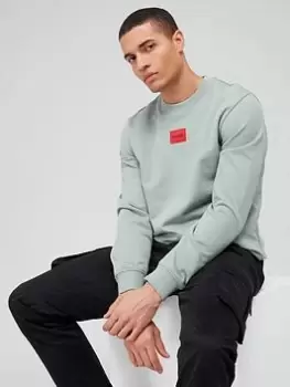 Image of HUGO Diragol212 Sweatshirt - Light Green, Light Green Size M Men