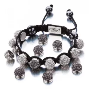 Image of Ladies Shimla Stainless Steel Interchangeable Crystal Bracelet