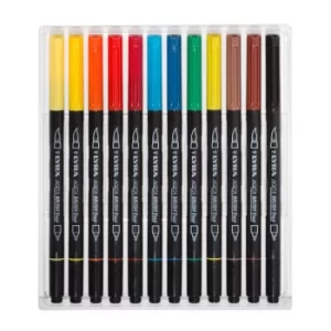 Image of Daler-Rowney Lyra Aqua Brush Duo 12 Cardboard Set