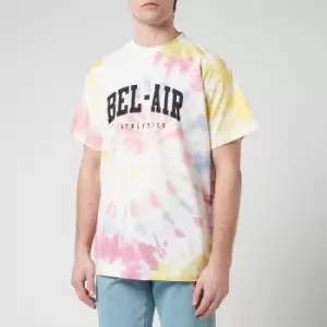 Image of Bel-Air Athletics Mens College Pastel T-Shirt - Multi - XL