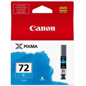 Image of Canon PGI72C Cyan Ink Cartridge