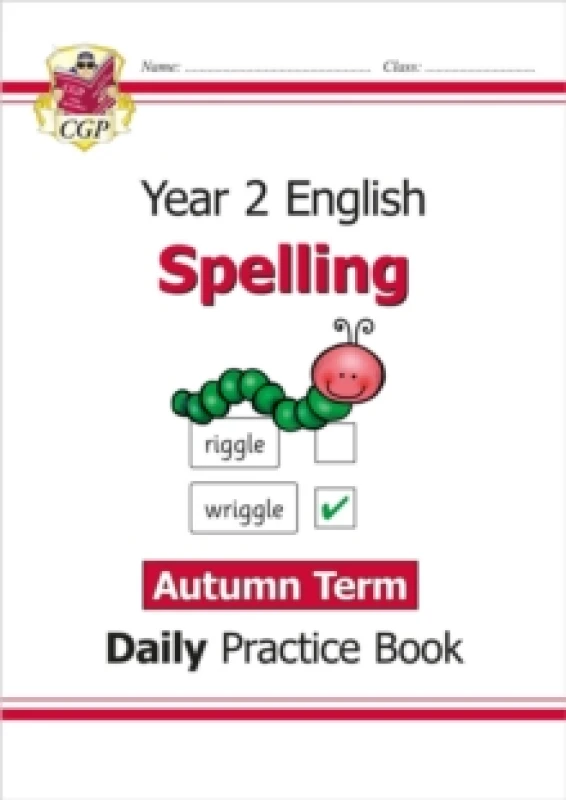 Image of KS1 Spelling Year 2 Daily Practice Book: Autumn Term Paperback / softback