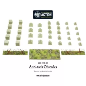Image of Anti-tank obstacles plastic boxed set