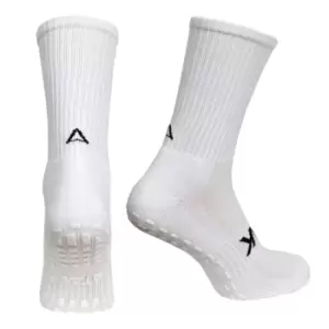 Image of Atak Grip Mid Leg Socks Senior - White