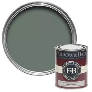 Image of Farrow & Ball Estate Green Smoke No. 47 Eggshell Paint, 750Ml