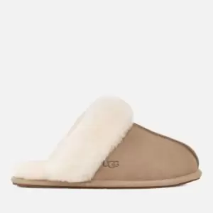 Image of UGG Womens Scuffette II Sheepskin Slippers - Mustard Seed/Natural - UK 4