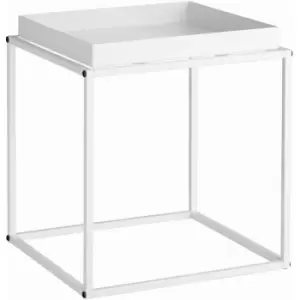 Image of Tectake - Bedside table Cambridge - lamp table, side table, small side table - white - white
