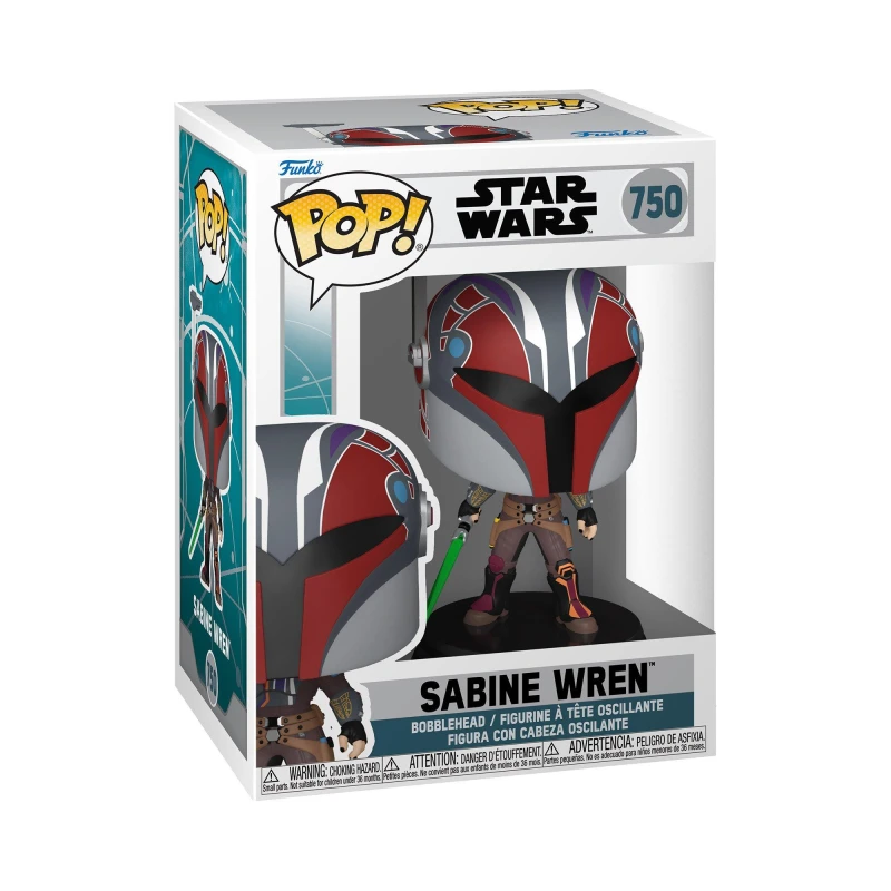 Image of FUNKO FUNKO POP Star Wars: Ahsoka S3- Sabine Wren - None One Size Unisex
