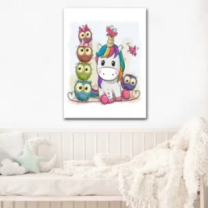 Image of 1140120116_70100 Multicolor Decorative Canvas Painting