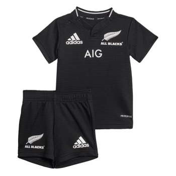 Image of adidas All Blacks Primeblue Replica Home Infant Kit Kids - Black