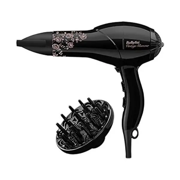 Image of Babyliss Vintage Glamour Salon Light 286756 2100W AC Hair Dryer