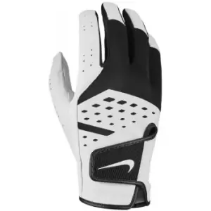 Image of Nike Tech Extreme VII Leather 2020 Right Hand Golf Glove (S) (White/Black)