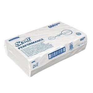 Image of Scott Performance Hand Towels 1 Ply 315x215mm 212 Towels per Sleeve