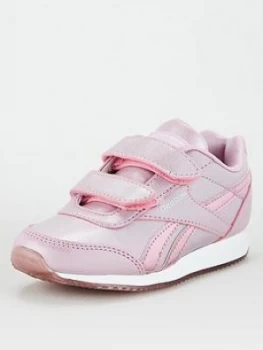 Image of Reebok Royal Classic Jogger 2.0 2V Shine Childrens Trainers - Pink, Size 11