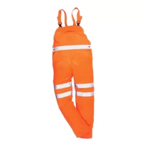 Image of Portwest Class 2 Hi Vis RIS Bib and Brace Orange XL