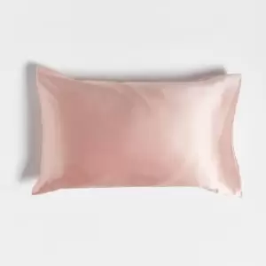 Image of in home 100% Silk Pillowcase - Pink