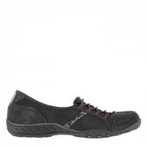 Image of Skechers BE Allure Ladies Shoes - Charcoal/Pink