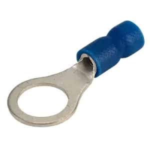 Image of TruConnect M8 Stud Size Blue 30A Ring Connector Pack of 100